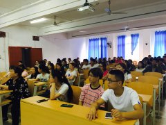 中国五冶大学举办中国传统花艺讲座